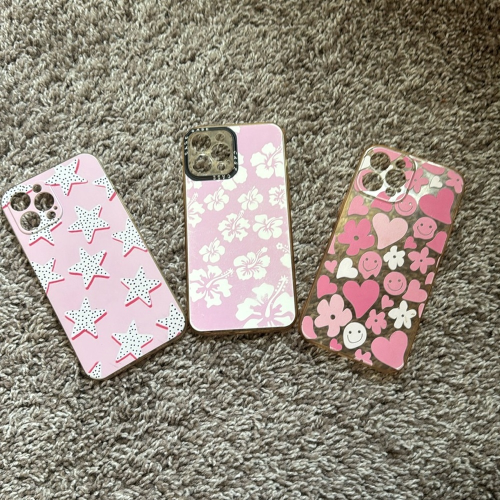 Cute preppy phone case bundle💕